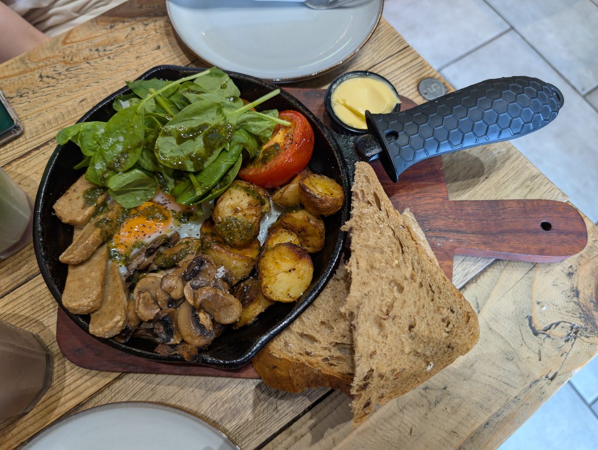 Breakfast skillet (representative photo)